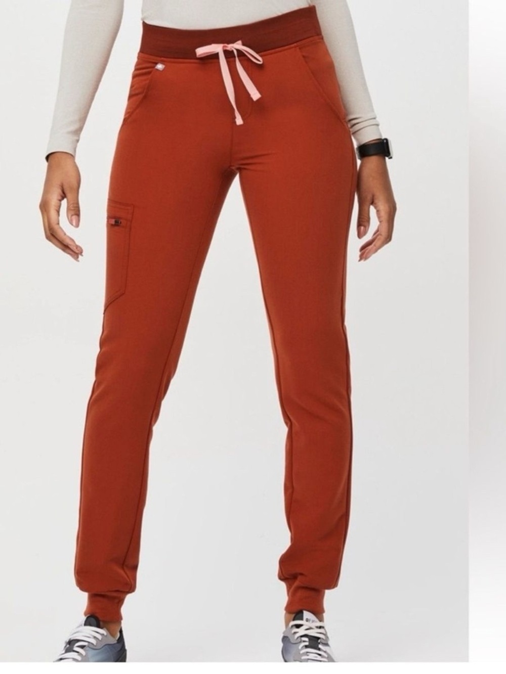 FIGS Zamora Jogger Scrub Pants Medium Auburn Medical Nursing